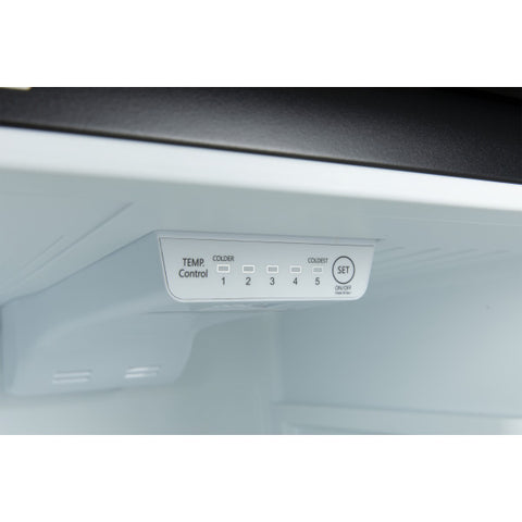 Everchill | Refrigerador para autocaravana de 12 voltios | BCD280WEV804H-B-6 | Negro | 11 pies cúbicos