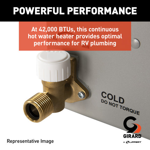 Lippert | Girard Tankless RV Water Heater | 2GWHAM | GSWH | 2022107534
