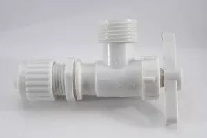Flair-It | Washing Machine Valve 1/2 x 3/4 Male Garden Hose | 06887
