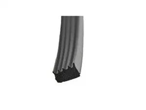 AP Products | Foam Seal withTape 5/8" x 3/8" x 50' | 018-523 | 50' Roll | Black