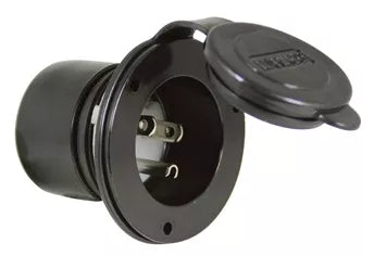 Marinco | 15A 125V RV Inlet | 150BBI.RV | Black