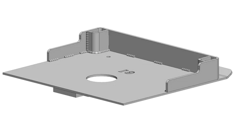 PullRite | Quick Connect Capture Plate for Trailair's Flex Air | 331761