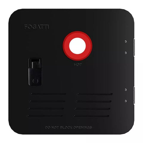 Fogatti | RV Tankless Water Heater Door Replaces Suburban | FSBD-1515/BLACK | 15" x15" | 6 Gallon | Black, Water Heater Accessory, United RV Parts