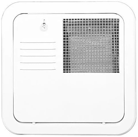 Suburban | RV Water Heater Access Door | 6255APW | 6 Gallon | Flush Mount | White, Water Heater Accessory, United RV Parts