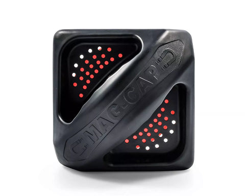 Camco | Tapa de parachoques magnética Mag-Cap | 40311 | Sencilla | Montaje con orejeta
