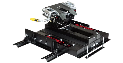 Demco | 18K 5th Wheel Hitch with Rails | Above Bed Mount | 8550023