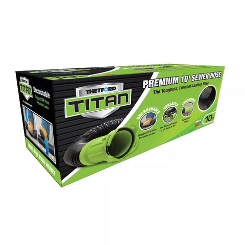 Thetford | Kit de manguera de alcantarillado Titan para RV | 17854 | 10 pies