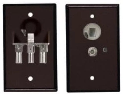 Winegard | Wall Plate Power Supply with Cable Input | RV-7032 | 12 Volt | Black