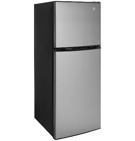 General Electric | 9.8 Cubic Foot RV Refrigerator | GPV10FSNSB | 12 Volt DC | Stainless Steel