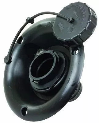 Valterra | Gravity Fill for RV Fresh Water Inlet | A01-2003BKVP | Black