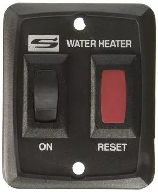Suburban | Water Heater On/Off Wall Switch | 232229 | 620005 | 234229 | Black, Water Heater Accessory, United RV Parts