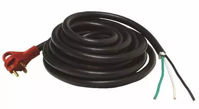 Valterra | Cable de alimentación para autocaravanas | Cable desnudo de 30 amperios | A10-3025END | 25'