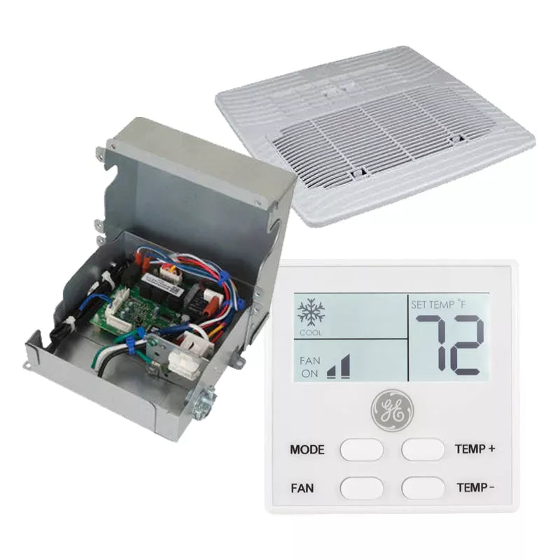 GE Appliances Ducted Air Conditioner Accessory Kit RVACDKITW Wh