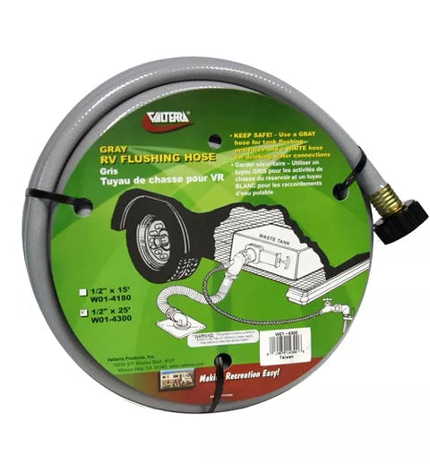 Valterra | Flushing Hose 1/2" x 25' Gray | W01-4300