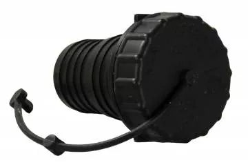 JR Products | Cap, Strap, and Spout for Gravity Water Fills | 224BK-A | Black