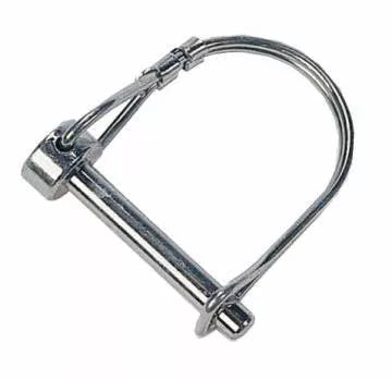 JR Products | Small Coupler Lock Pin | 1/4" Diameter 1-3/8" Usable Length | 01094