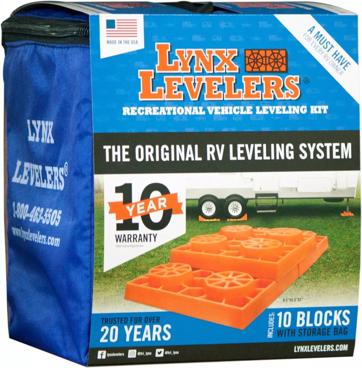 Tri-Lynx | Lynx Levelers | 00015 | 10 Pack – United RV Parts