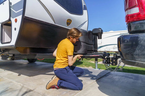 The Weighty Decision: A Guide to Choosing the Right RV Hitch and Hitch Accessories