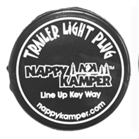 AP Products | Trailer Light Plug | 008-100 | Nappy Camper