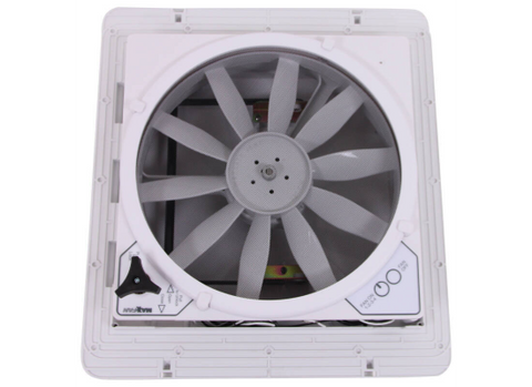 MaxxAir | MaxxFan 4-Speed | 00A04301K | Manual Lift | White