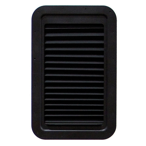 AP Products | Entry Door Window Thin Shade Complete | 015-201512 | Black