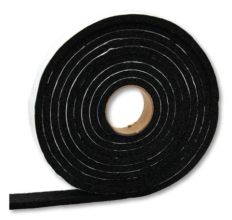 AP Products | Weather Stripping | 018-516110 | 5/16″ x 1″ x 10' | Roll of Multi-Purpose Vinyl Foam