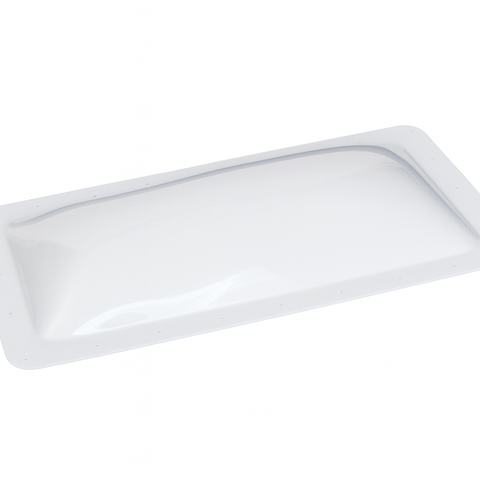 Icon Direct | White Skylight 14 x 30 | 01849 | 4 inch Bubble | SL1430W