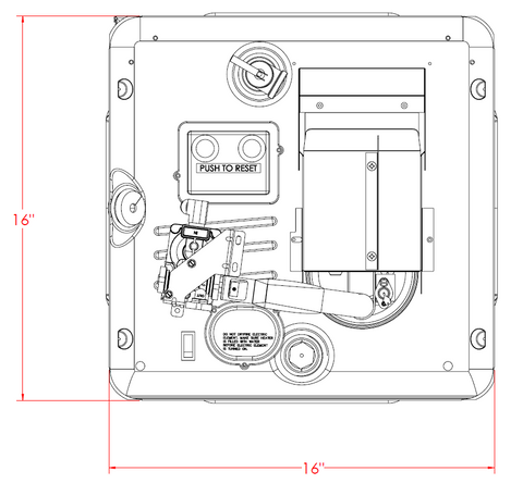 Suburban | Direct Spark Ignition Gas/Electric Water Heater | SW12DEL | 12 Gallon | 5248A | 5148A | 5148F