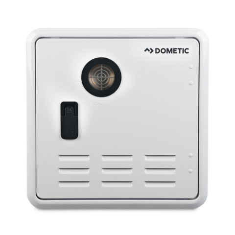 Dometic | Tankless Water Heater Small Door Kit - Fits Dometic 60K Tankless Water Heater | 9630002211 | WH-TL-SD-WA | 16 1/8" × 16 1/8" | White