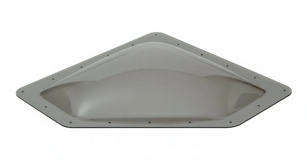 Icon Direct | Smoke Neo-Angle Skylight 27 x 11 | 14958 | 4 Inch Bubble