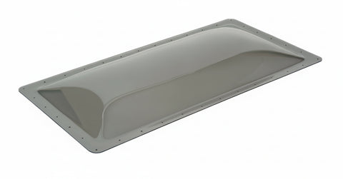 Icon Direct | Smoke Skylight 22 x 46 | 12131 | 4 Inch Bubble | SL2246S