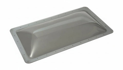 Icon Direct | Smoke Skylight 17 x 33 | 12198 | 4 Inch Bubble | SL1733S