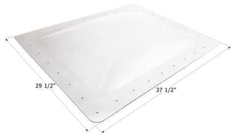 Icon Direct | Clear Skylight 24 x 32 | 12884 | 5 Inch Bubble | SL2432C