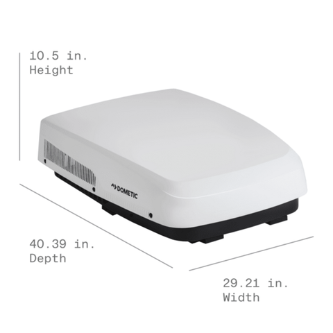 Dometic | FreshJet 5 Low Profile RV Air Conditioner | 9620015930 | FJX5457MBKCS | 13,500 BTU | Black