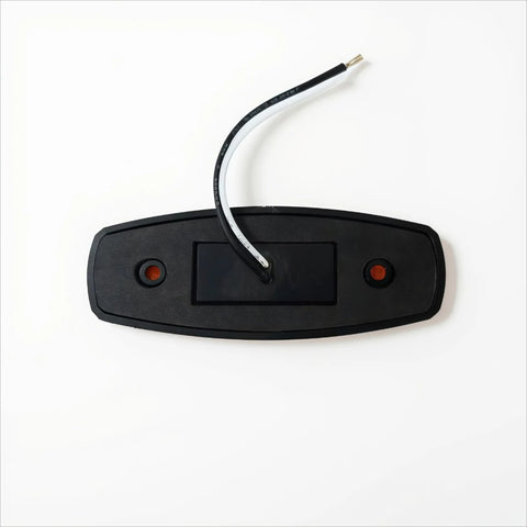 Dream Lighting | Amber Clearance Light with Reflector | CMB2SRA | 12V 4.5" LED Diamond Clearance Light