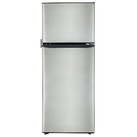 Wanbao | 10.7 Cubic Foot RV Refrigerator  | WDC-282FWDC-A | 12 Volt | Stainless Steel