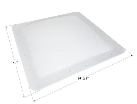 Icon Direct | White Skylight 19 x 20 | 14107 | 4 Inch Bubble | SL1920W