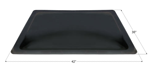 Icon Direct | Dark Smoke Skylight 26 x 38 | 15340 | 4 Inch Bubble | SL2638DS