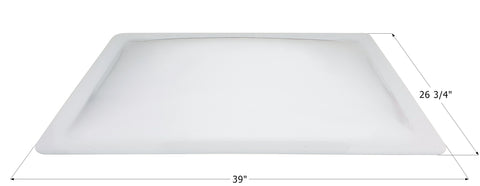 Icon Direct | White Skylight 22 x 35 | 14530 | 4 Inch Bubble | SL2235W