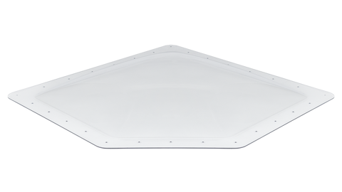 Icon Direct | White Neo-Angle Skylight 27 x 17 | 14957 | 4 Inch Bubble | NSL2717W