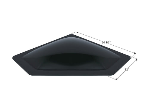 Icon Direct | Dark Smoke Neo-Angle Skylight 22 x 9 | 15354 | 4 Inch Bubble | NSL229DS