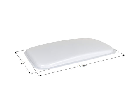 Icon Direct | White Skylight 19 x 33 | 15355 | 3 Inch Bubble | SL1933W