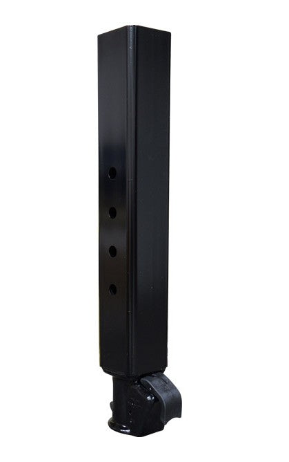 Demco | Acoplador de cuello de cisne cuadrado EZ-Latch | 17839-81 | Bola de 2 5/16" | Peso bruto vehicular (GVWR) de 30,000 | Negro