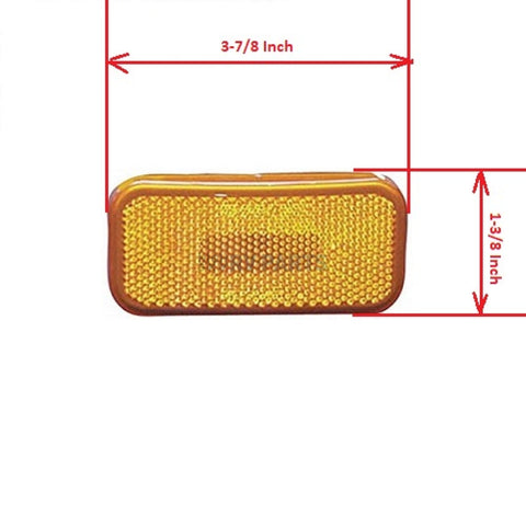 Command Electronics | Modern Clearance Light Replacement Lens | CMD-89-237A | Amber