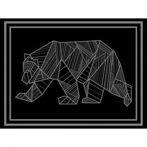 KUMA | Bear Outdoor Mat | 480-KM-RVMB-GB-12 | Black/Grey | 12' x 9'