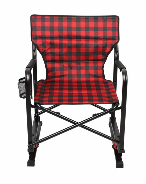 KUMA | Spring Bear Chair | 845-KM-SBC-RD | Red Plaid