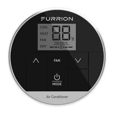 Furrion | CHILL Air Conditioner Single Zone Thermostat | 2021123800 | Black | FACW12SA-BL