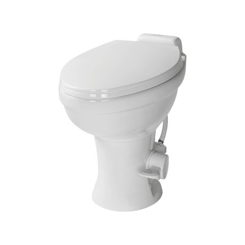 Lippert | Flow Max RV Toilet - Elongated Ceramic Bowl | 2022113192