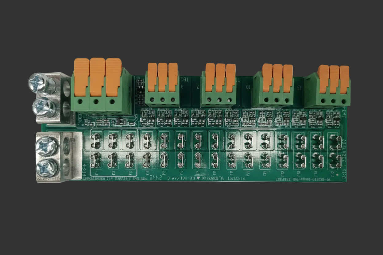 WFCO | Distribution Panel | 8930/50N-WAGO-PCB | With Wago 12v Connecto