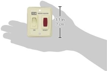 Suburban | Water Heater On/Off Wall Switch | 232795 | 620007 | 234795 | Cream